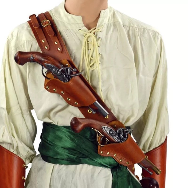 Renaissance Pirate Flintlock P - مراجعة Cosplay Prop Bag وسعره