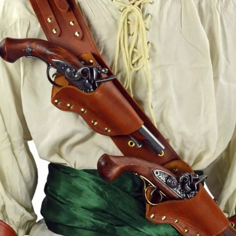 Renaissance Pirate Flintlock P - مراجعة Cosplay Prop Bag وسعره