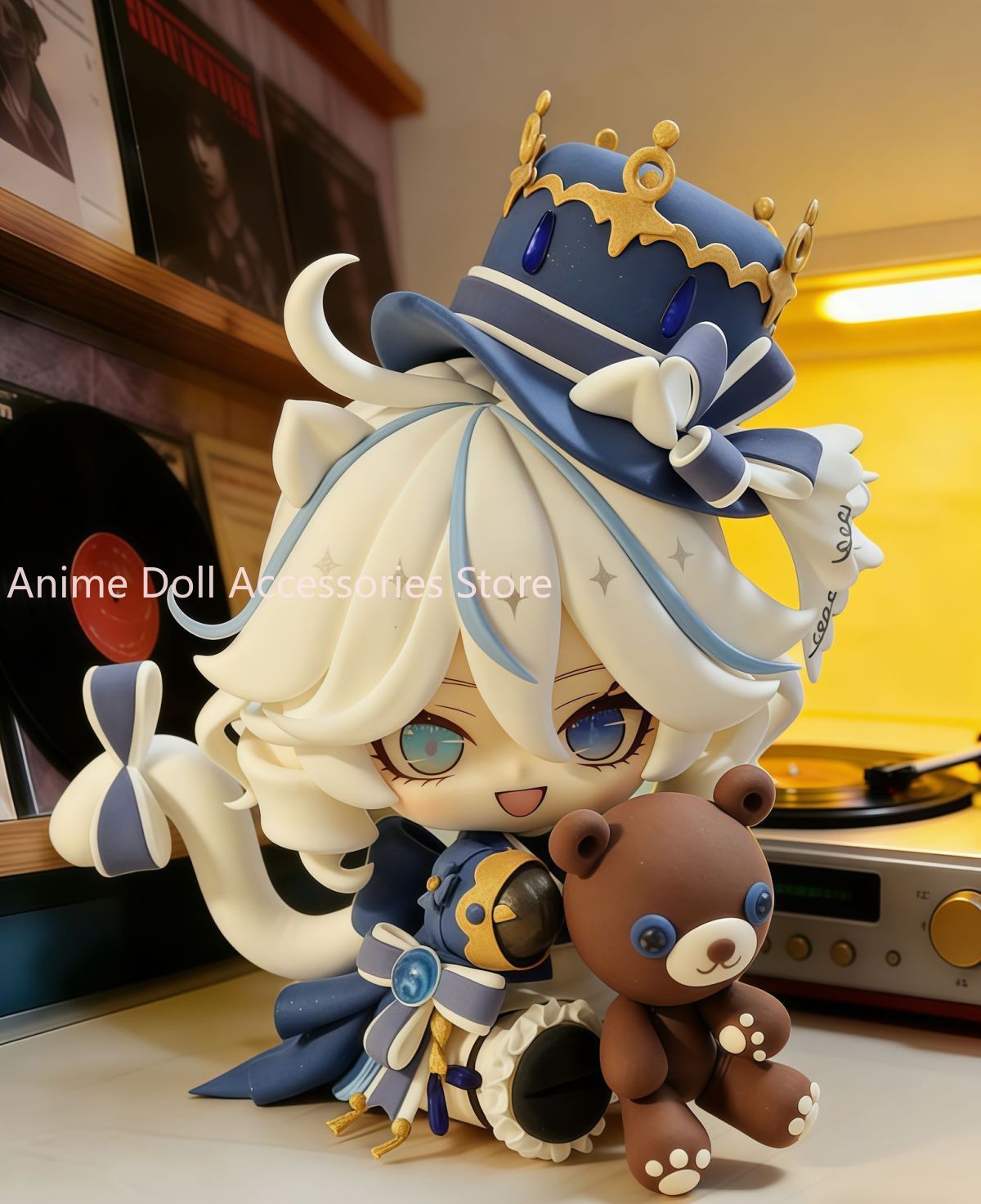 New Anime Genshin Impact Furin - مراجعة Cosplay Prop Making وسعره