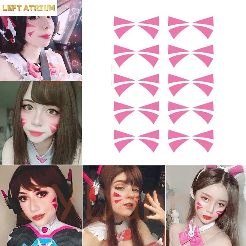 Dva Stickers Cosplay Prop Acce - مراجعة Dva Cosplay Prop وسعره