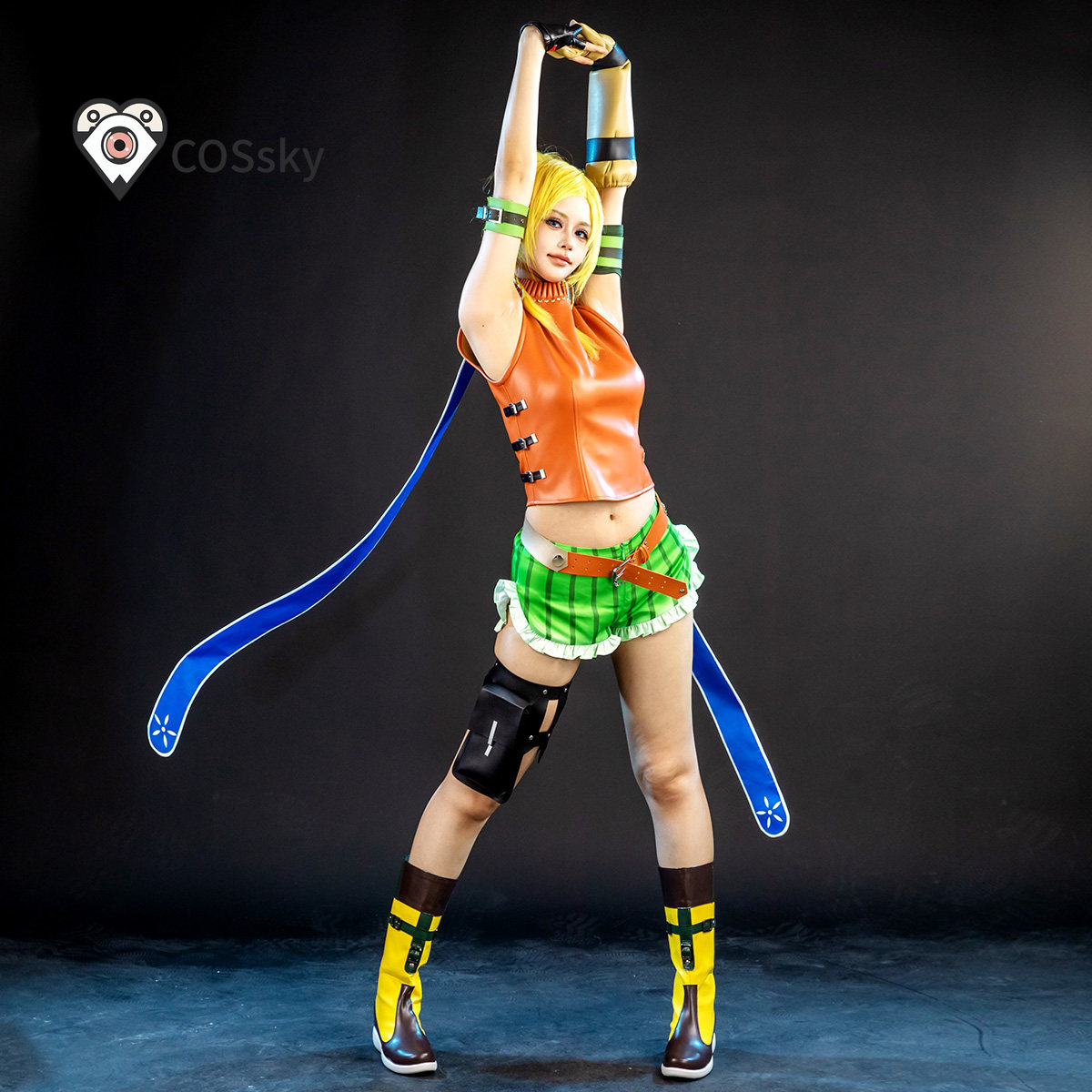 Game Final Fantasy X  Rikku Co - مراجعة Cosplay Prop Making وسعره