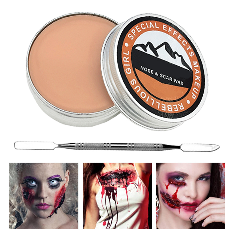 SFX Makeup Kit Scars Wax Hallo - مراجعة Body Paint Sfx وسعره