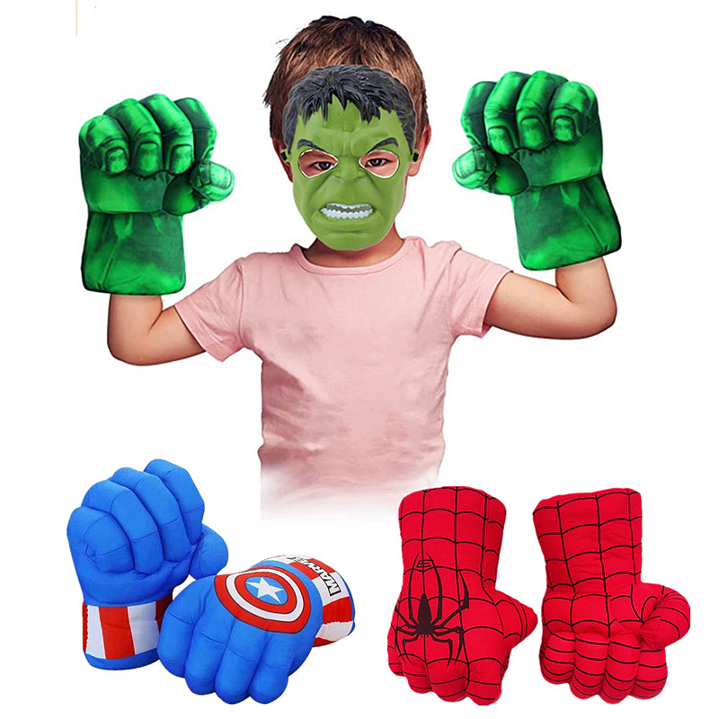 Kids Infinity War Smash Gloves - مراجعة Cosplay Prop Foam وسعره