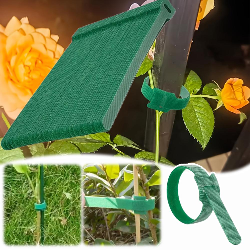 100pcs Reusable Adjustable Non - مراجعة Velcro Hook Loop وسعره