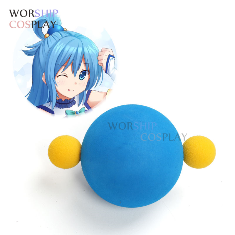 Aqua Cosplay wigs foam Blue ye - مراجعة Cosplay Prop Foam وسعره