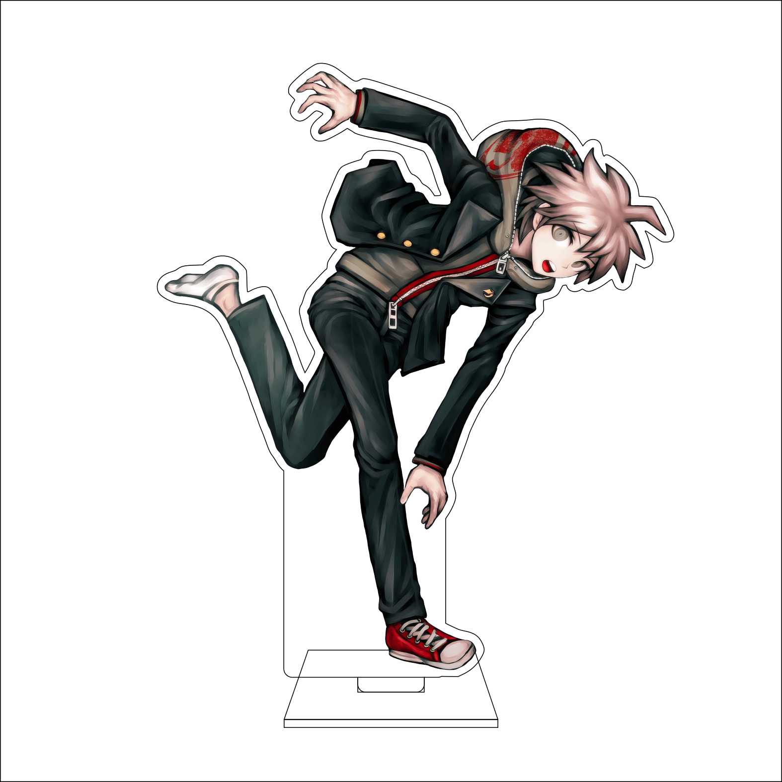 16CM Anime Danganronpa Cosplay - مراجعة Anime Cosplay Prop وسعره