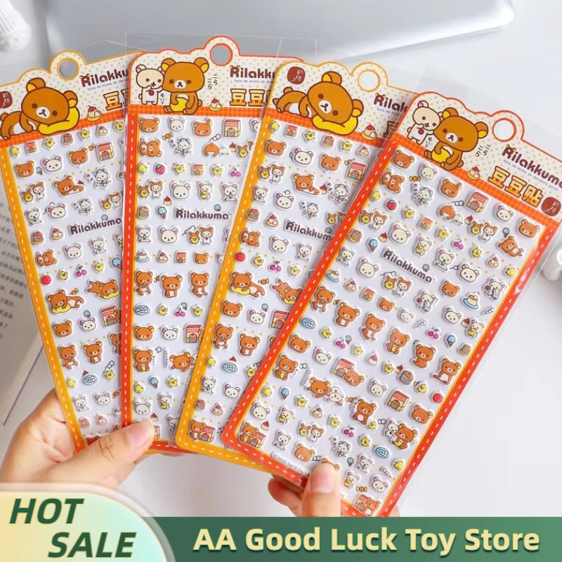 2pcs Kawaii Rilakkuma Bear Min - مراجعة Cosplay Prop Diy وسعره