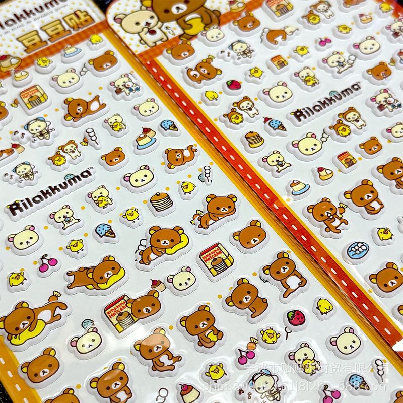 2pcs Kawaii Rilakkuma Bear Min - مراجعة Cosplay Prop Diy وسعره