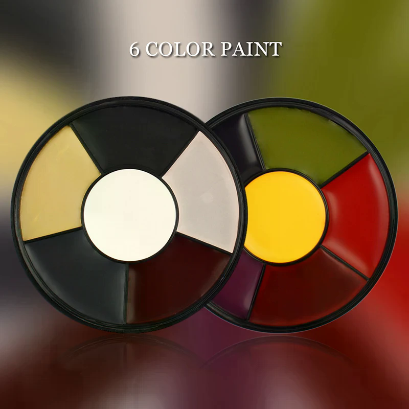 6 Colors Water-soluble Face Bo - مراجعة Cosplay Prop Painting وسعره