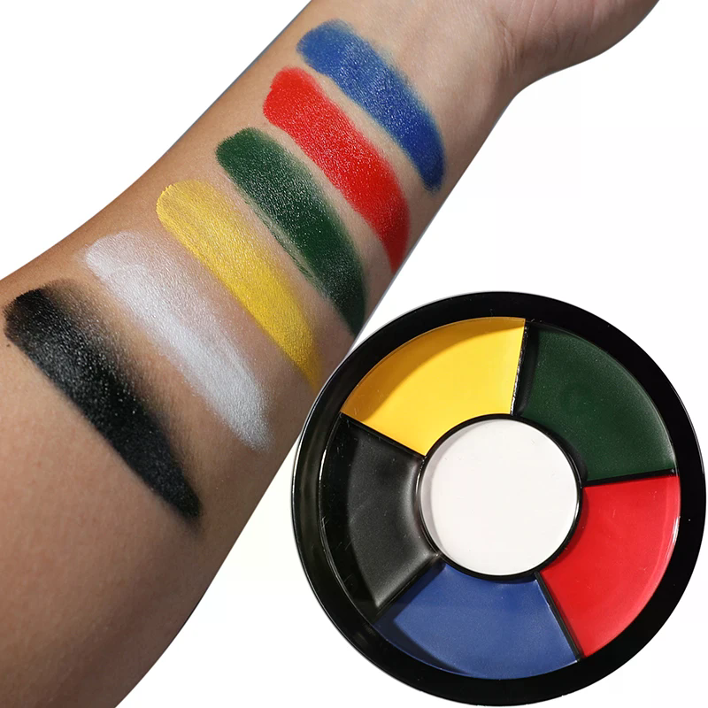 6 Colors Water-soluble Face Bo - مراجعة Cosplay Prop Painting وسعره