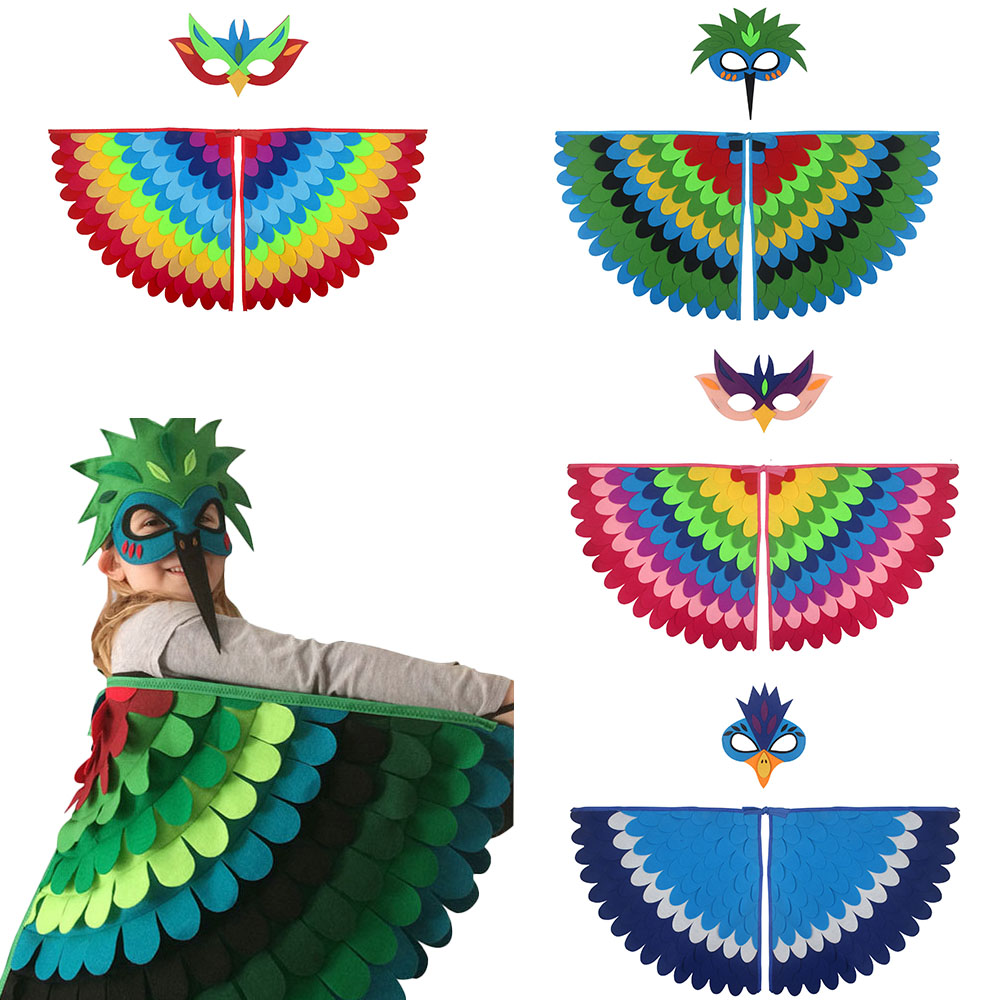 Cute Owl Wings Costume Animal  - مراجعة Cosplay Prop Pattern وسعره