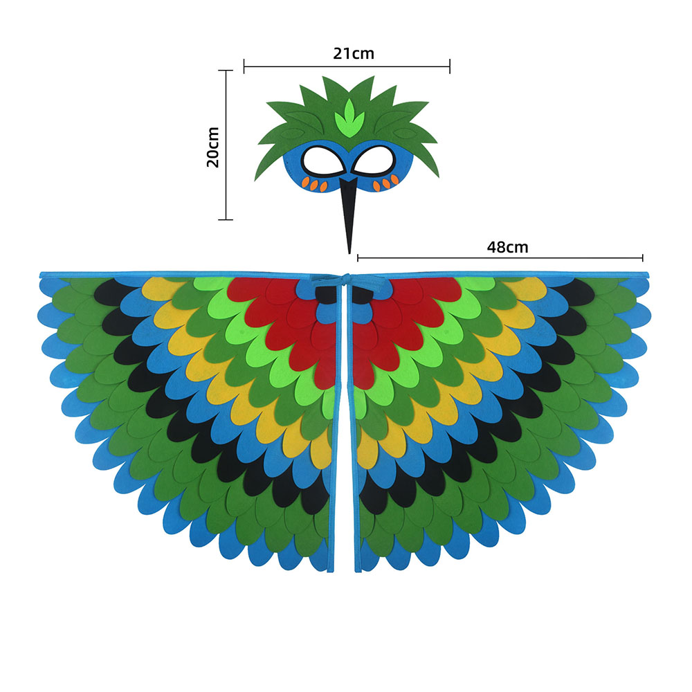 Cute Owl Wings Costume Animal  - مراجعة Cosplay Prop Pattern وسعره