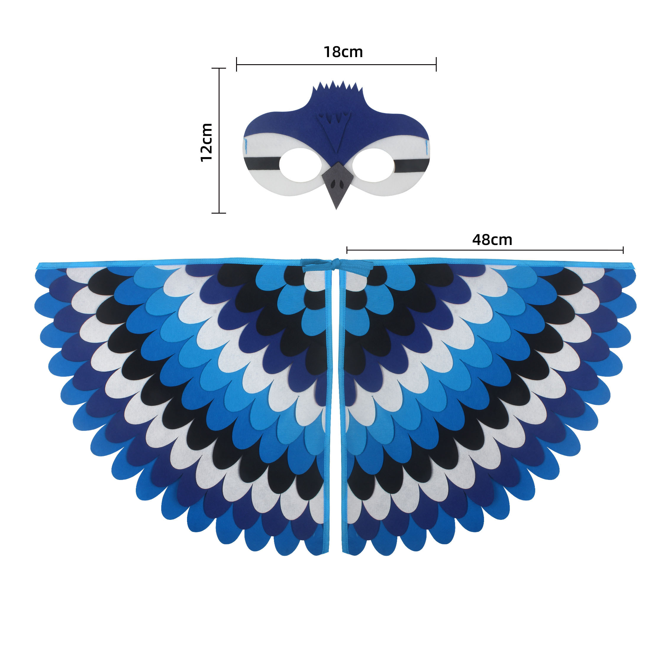Cute Owl Wings Costume Animal  - مراجعة Cosplay Prop Pattern وسعره