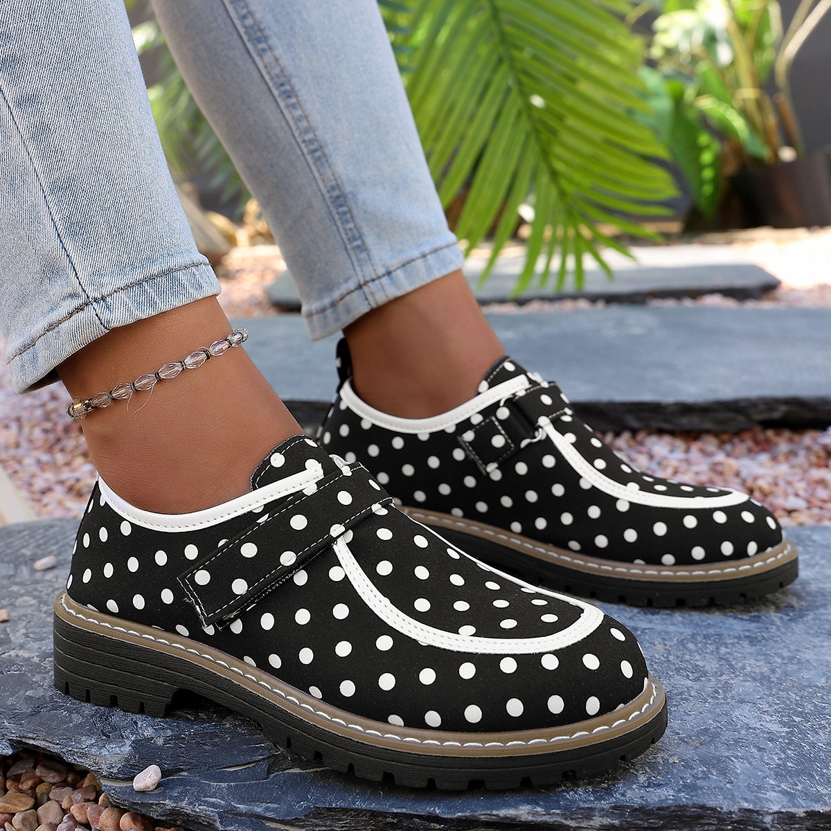 Women's Large Size Fashionable - مراجعة Velcro Hook Loop وسعره