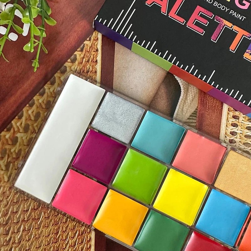 20 Colors Face Body Oil Painti - مراجعة Cosplay Prop Paint وسعره