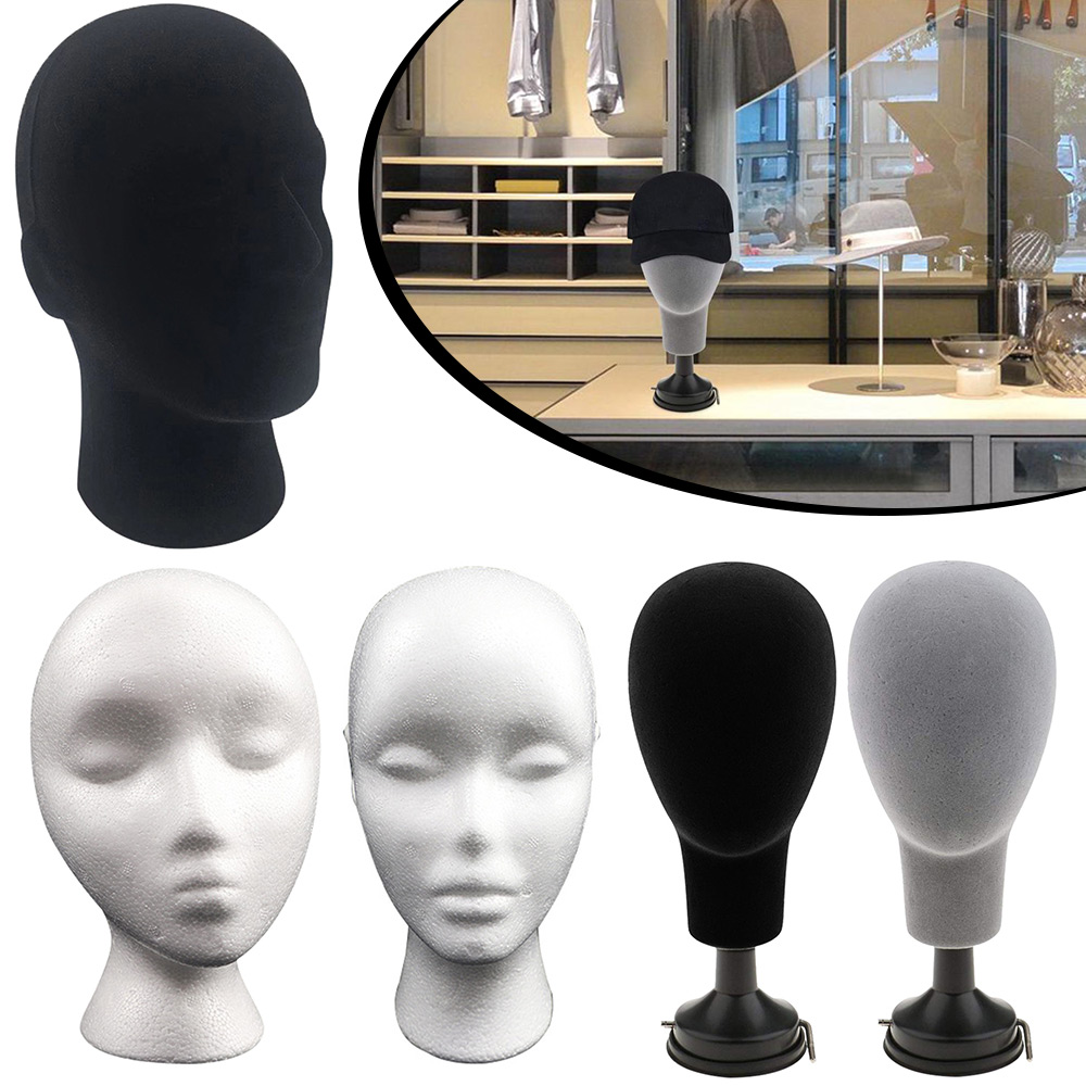 Male/Female Foam Mannequin Hea - مراجعة Cosplay Prop Foam وسعره