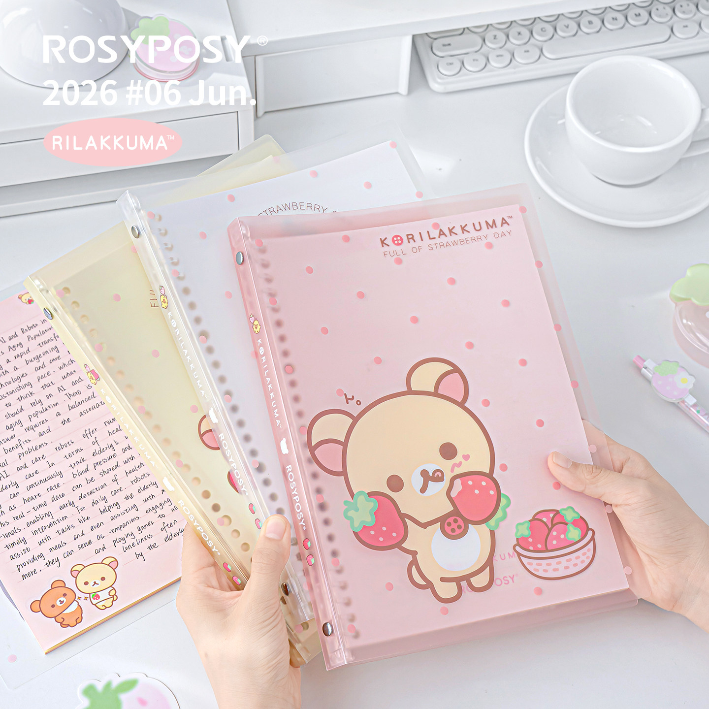 Kawaii Rilakkuma Bear B5 Loose - مراجعة Cosplay Prop Book وسعره