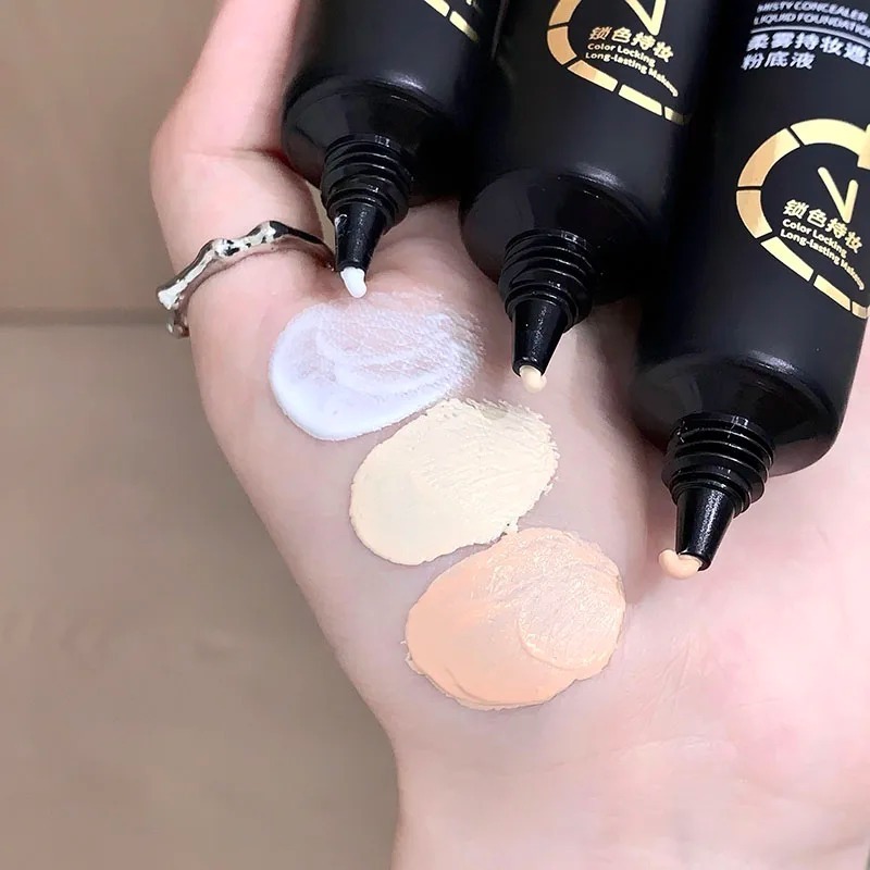 White Liquid Foundation for Ha - مراجعة Cosplay Prop Primer وسعره