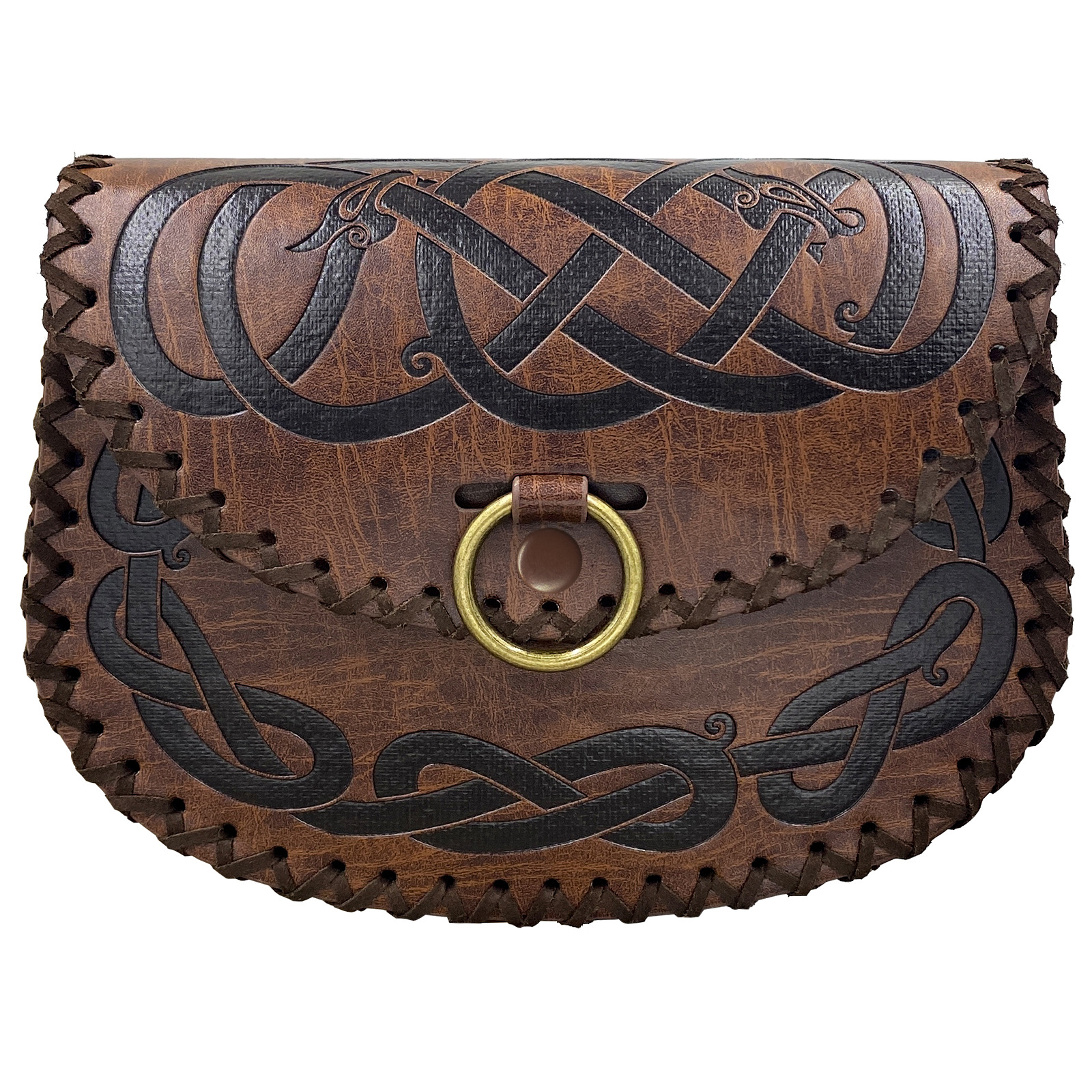 Medieval Viking Embossed Leath - مراجعة Cosplay Prop Pattern وسعره
