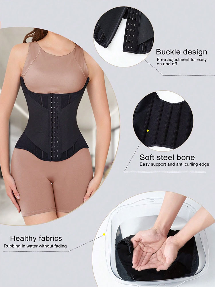 U-shaped Waist Trainer Corset  - مراجعة Boning Corset Steel وسعره