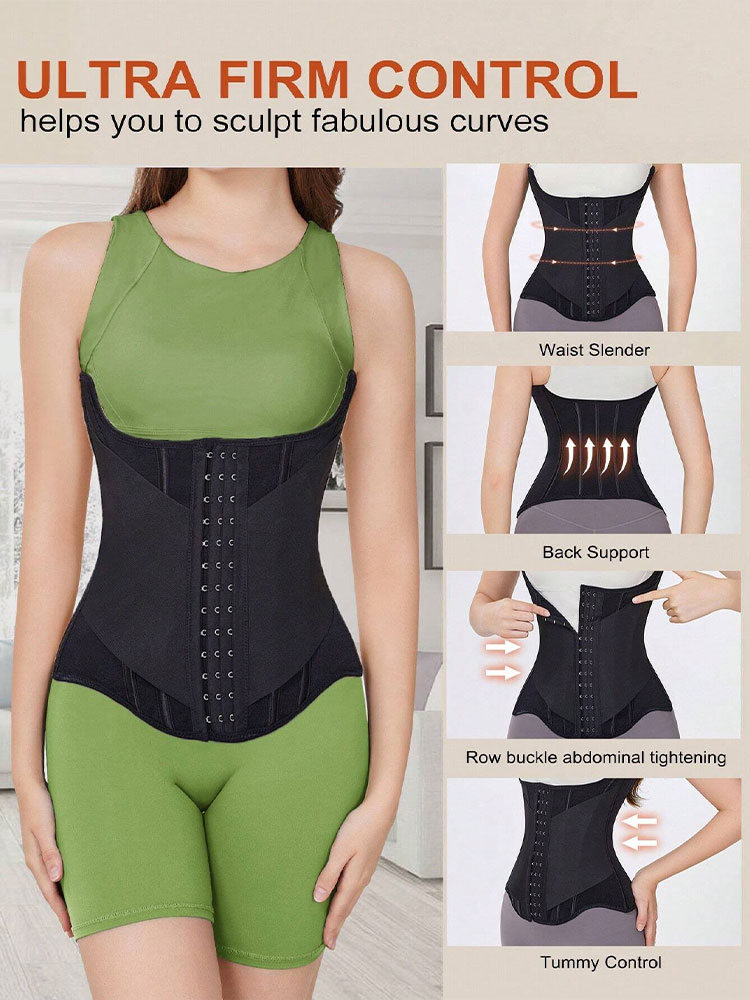 U-shaped Waist Trainer Corset  - مراجعة Boning Corset Steel وسعره