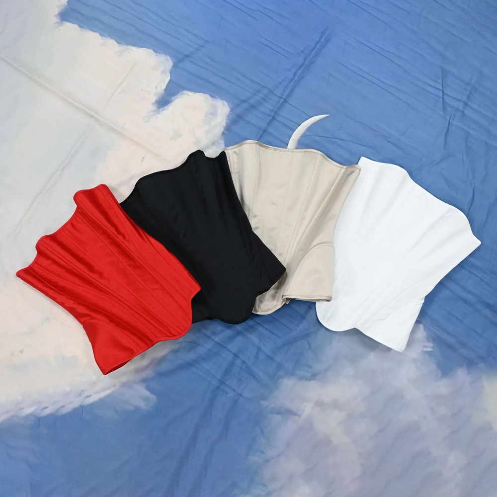 Women Luxury Corset Bustier Ov - مراجعة Boning Corset Steel وسعره