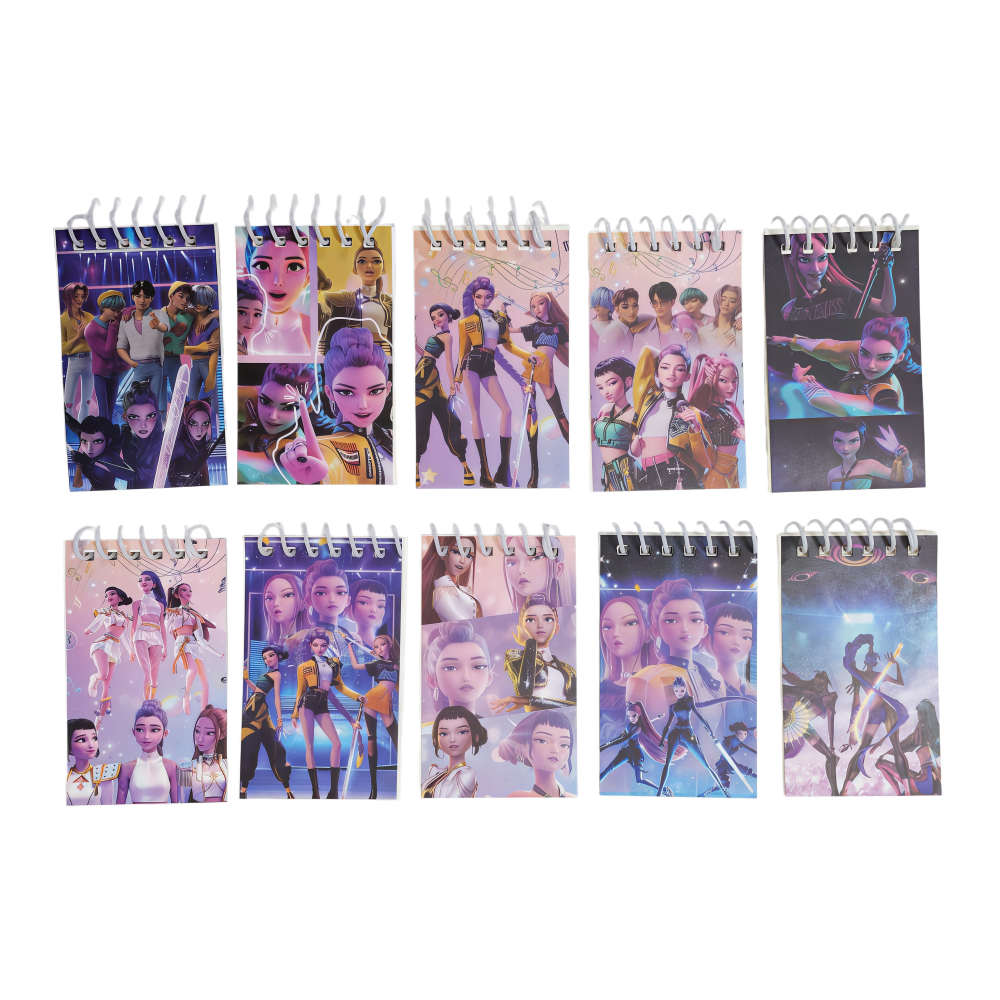 2026 10pcs Mini Notebook Set 2 - مراجعة Cosplay Prop Book وسعره