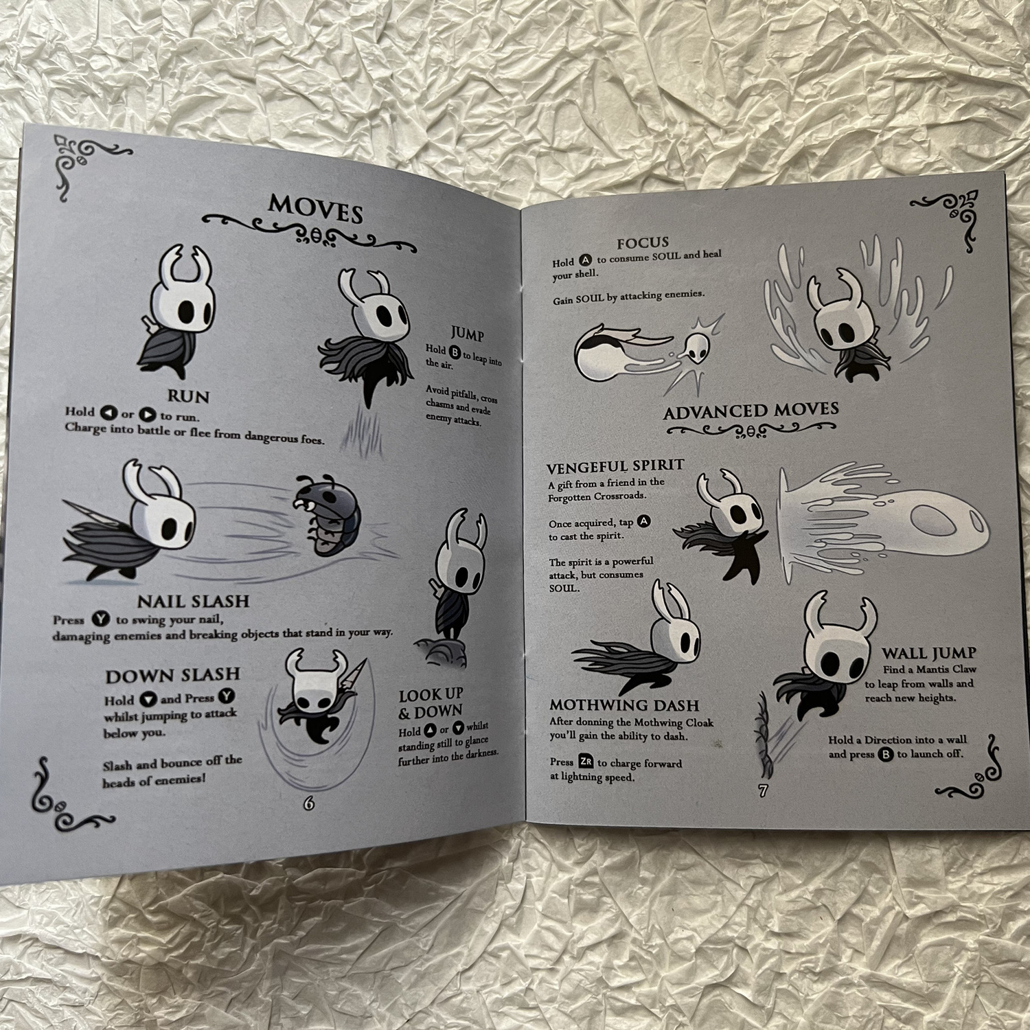 Game Hollow Knight Instruction - مراجعة Cosplay Prop Book وسعره
