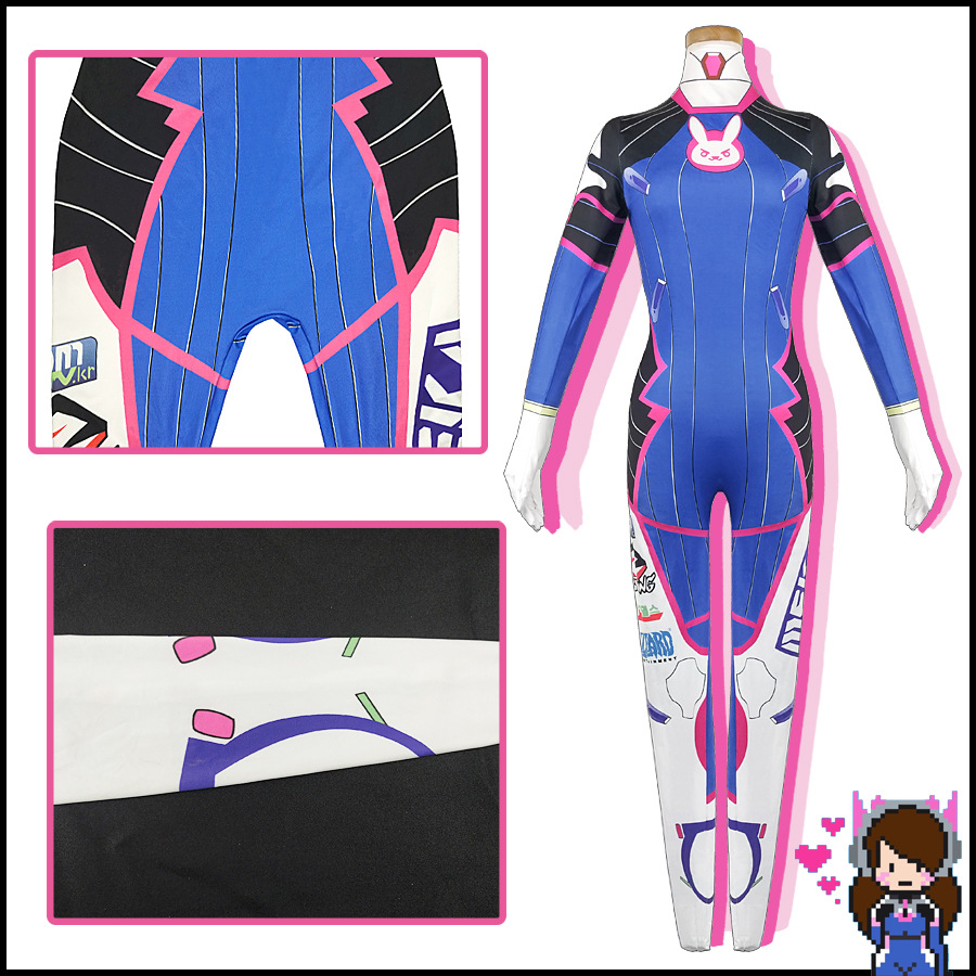 Game Dva Cosplay Costumes Tigh - مراجعة Dva Cosplay Prop وسعره