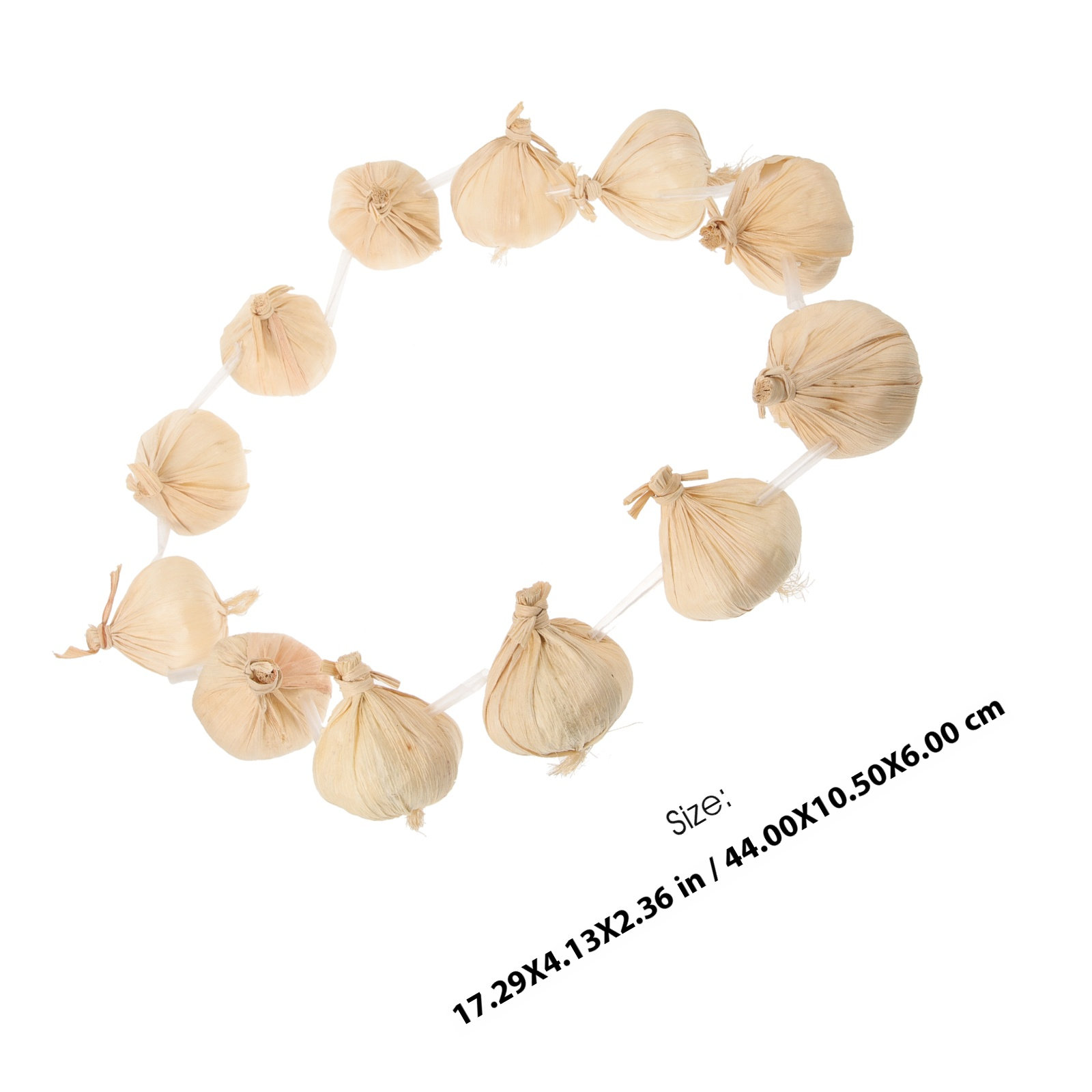 Artificial Garlic String Wreat - مراجعة Cosplay Prop Foam وسعره