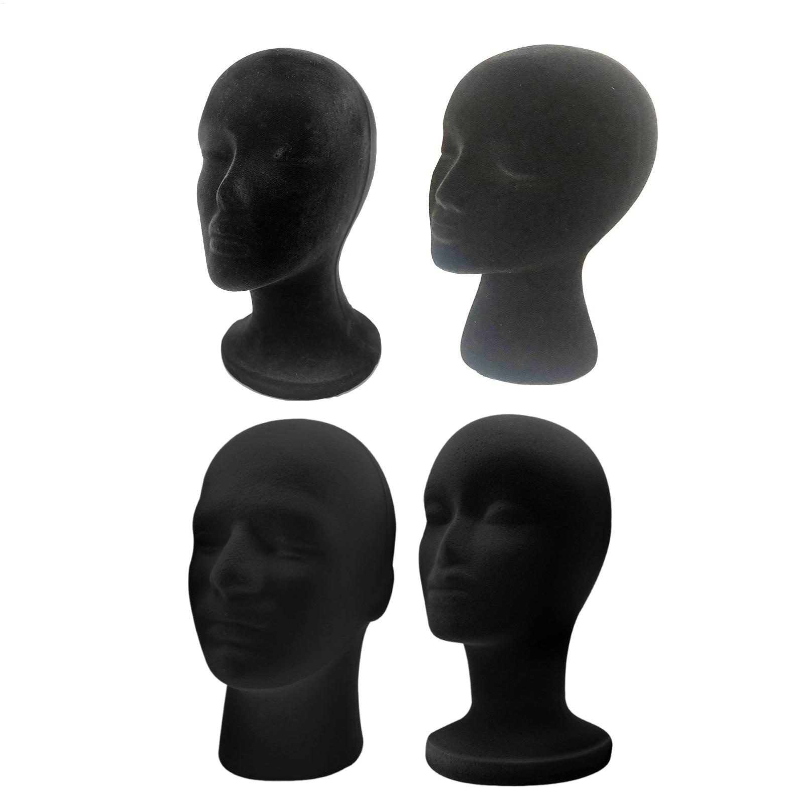 Black Mannequin Head Foam Velv - مراجعة Cosplay Prop Foam وسعره