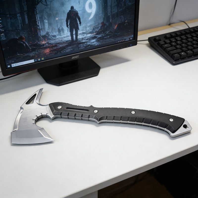 Cosplay Biohazard RE9 3D Print - مراجعة Cosplay Prop Axe وسعره