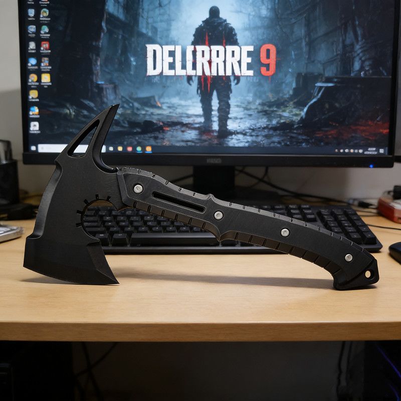 Cosplay Biohazard RE9 3D Print - مراجعة Cosplay Prop Axe وسعره
