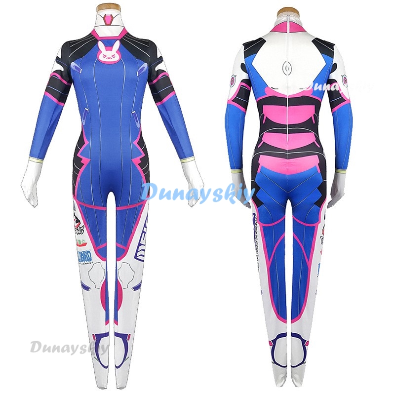 Anime Woman Jumpsuit Tights Dv - مراجعة Dva Cosplay Prop وسعره