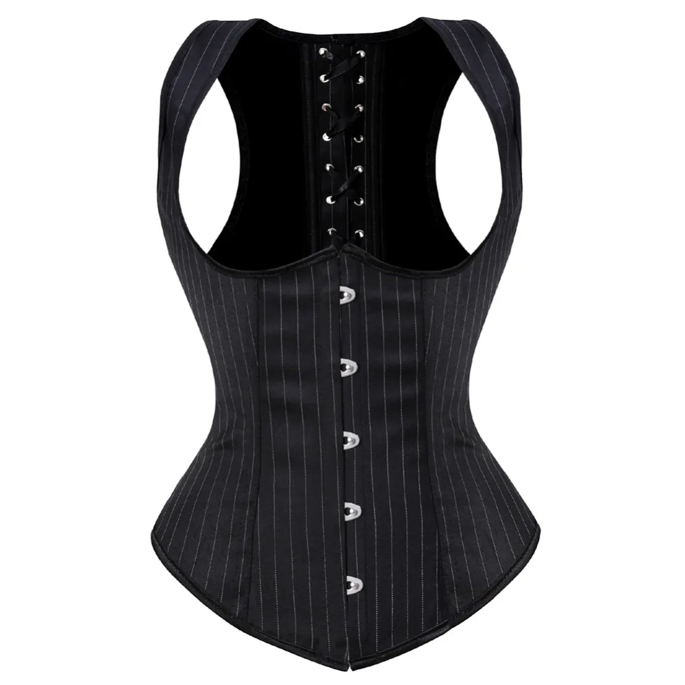 Women's Gothic Jacquard Underb - مراجعة Boning Corset Steel وسعره
