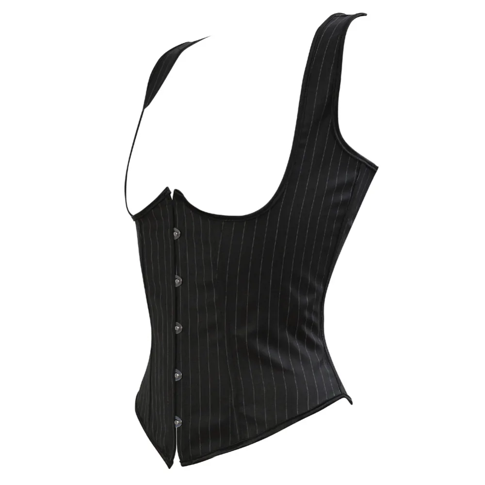 Women's Gothic Jacquard Underb - مراجعة Boning Corset Steel وسعره