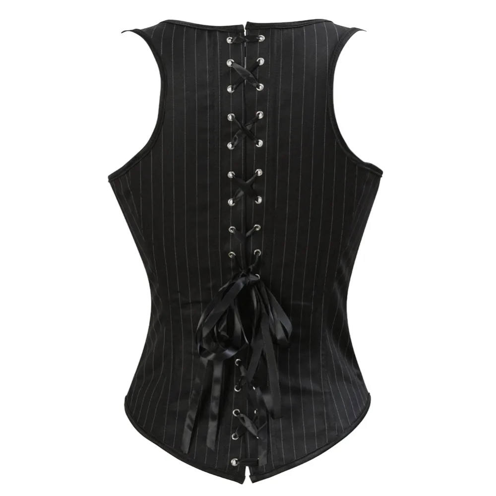 Women's Gothic Jacquard Underb - مراجعة Boning Corset Steel وسعره