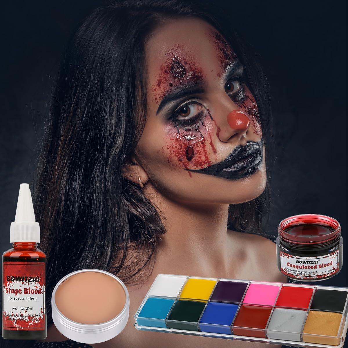 Bowitzki SFX Face Body Paint , - مراجعة Body Paint Sfx وسعره